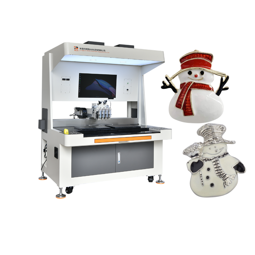 Saint enamel pin filling machine
